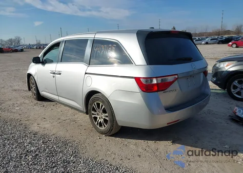 2012 Honda Odyssey Ex-L из США, поврежденный, VIN 5FNRL5H65CB006421